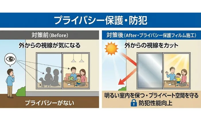 目隠しフィルム